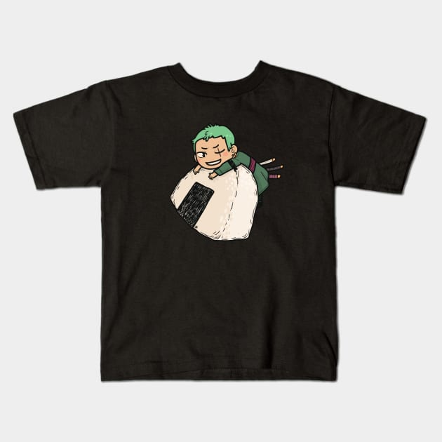 Zoro boy Kids T-Shirt by AlexAdelaida